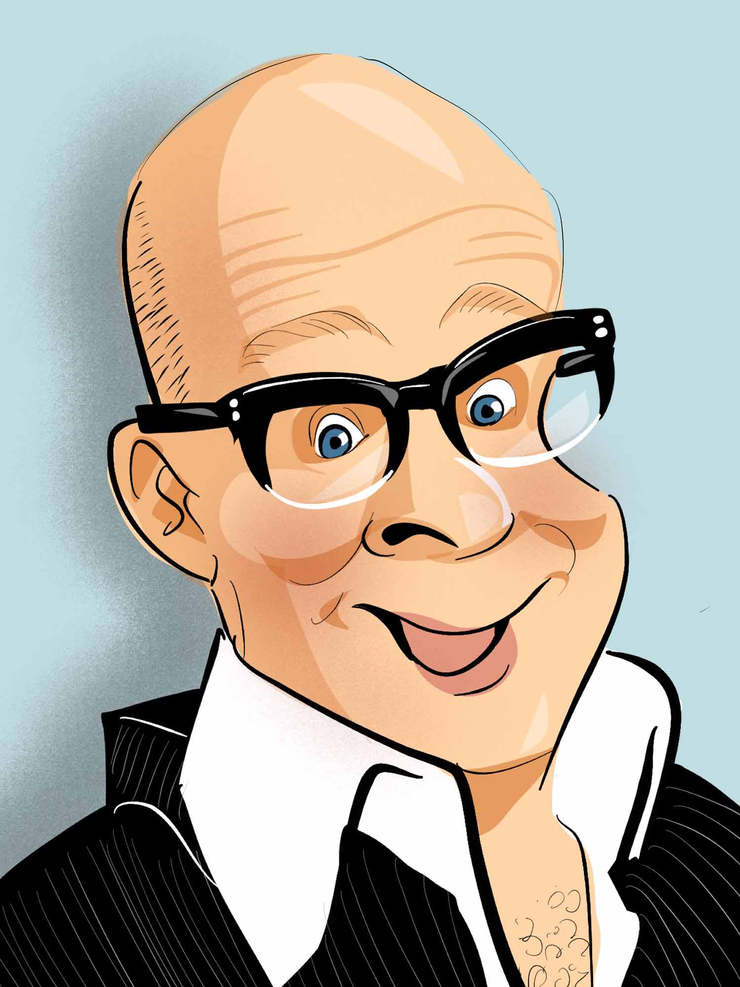 Harry Hill Caricature
