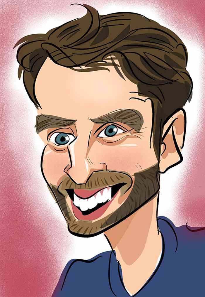 Gareth Southgate Caricature