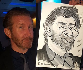 Every beard is different as this caricature shows