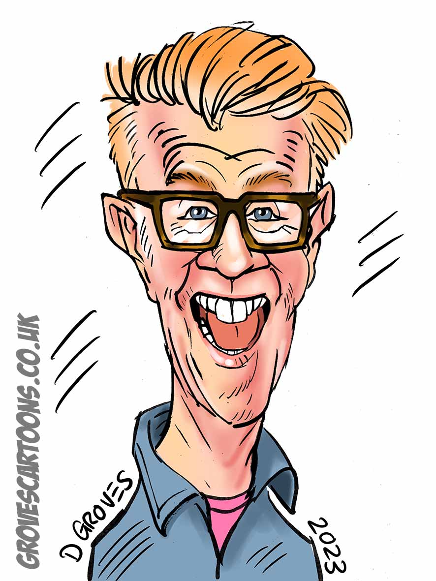 Chris Evans Caricature
