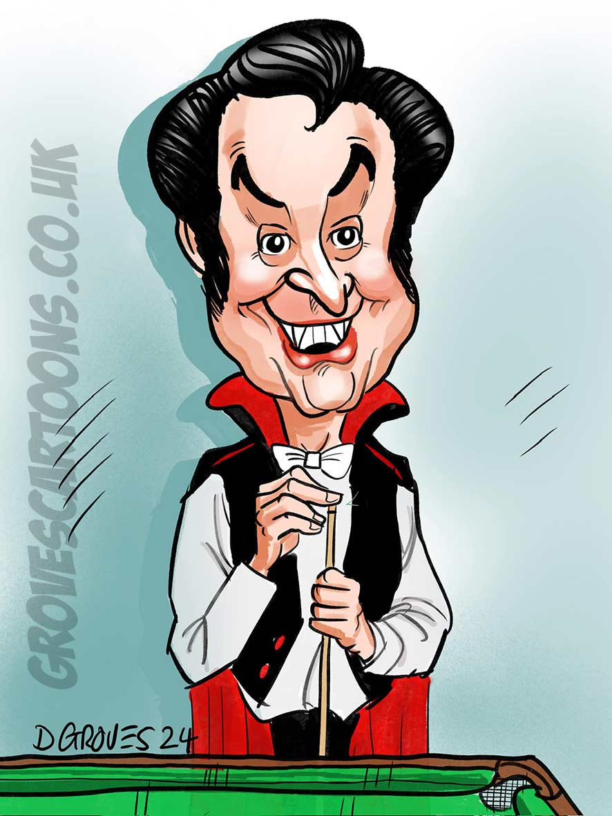 Ray Reardon caricature