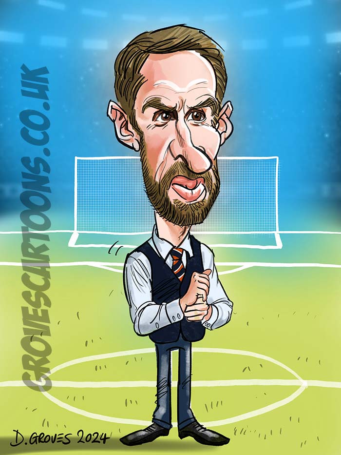 Gareth Southgate art Gareth Southgate drawing