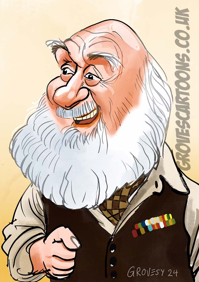 uncle albert played by Buster Merryfield uncle albert cartoon for london