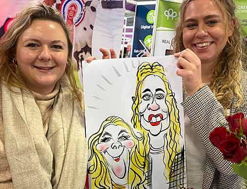 kent exhibition conference cartoon