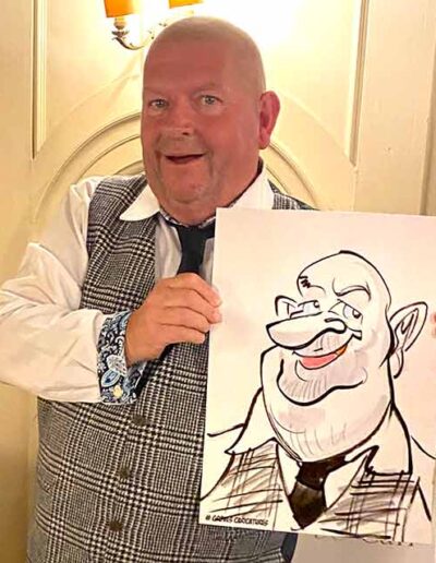 father of the groom gets the party started