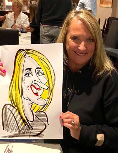 sliding nose cartoon