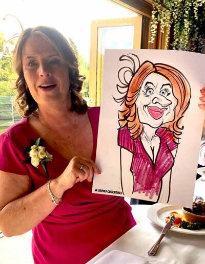 surprized to be in a cartoon