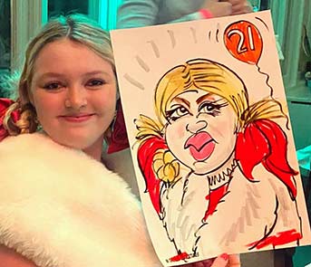 21st birthday cartoon