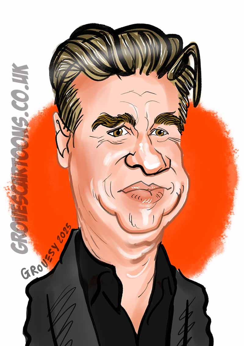 Val Kilmer caricature