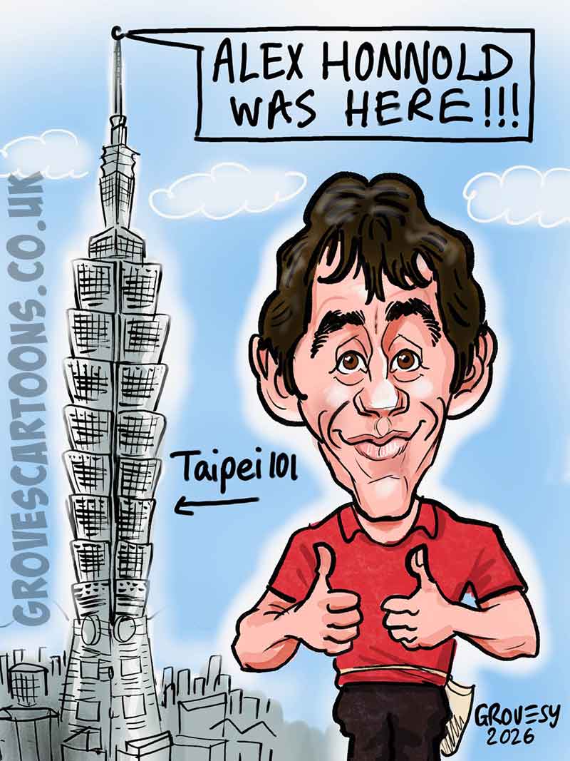 Partricia Routledge caricature