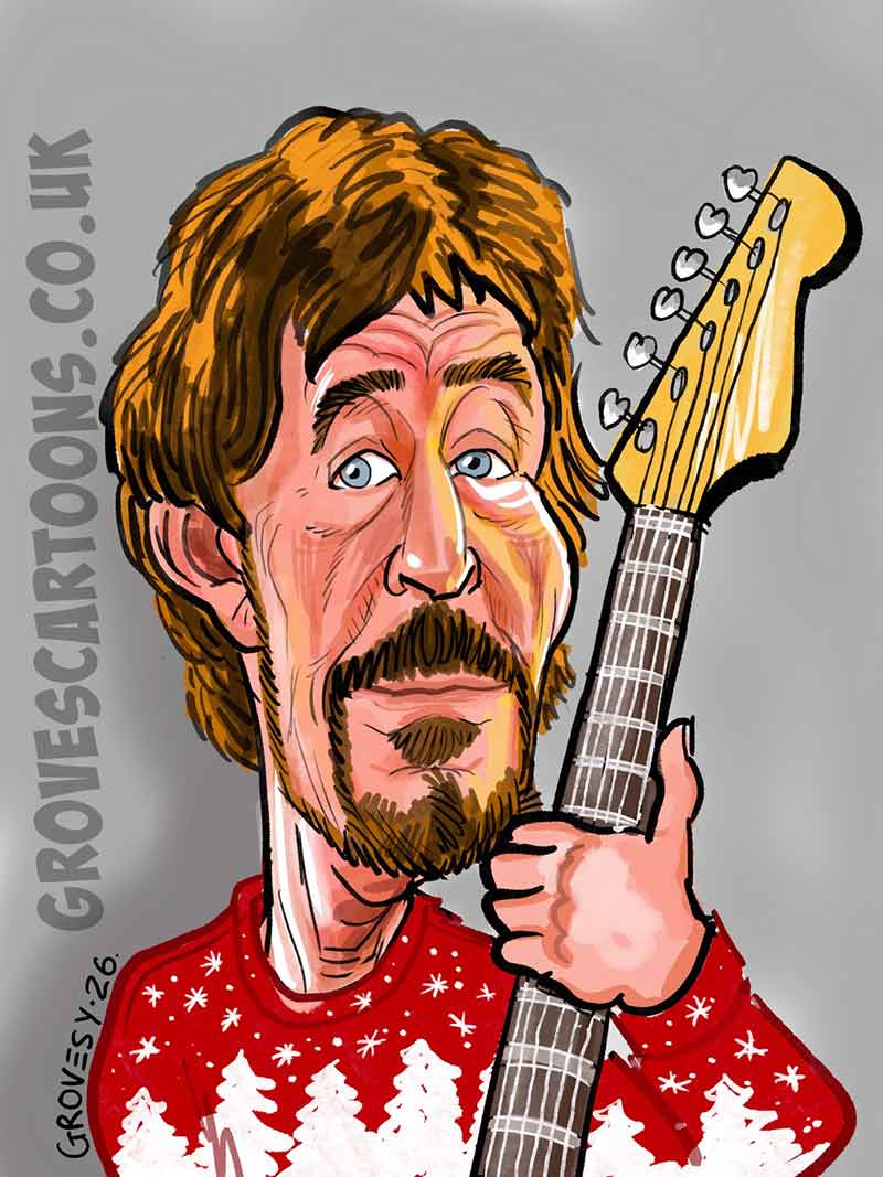 Partricia Routledge caricature
