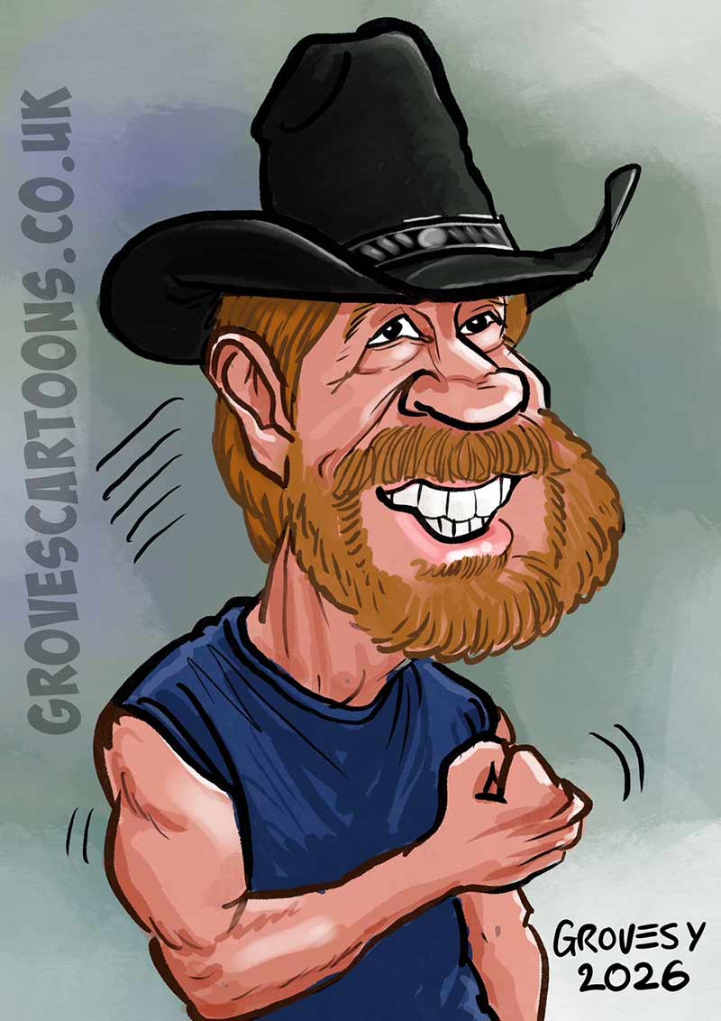 Partricia Routledge caricature