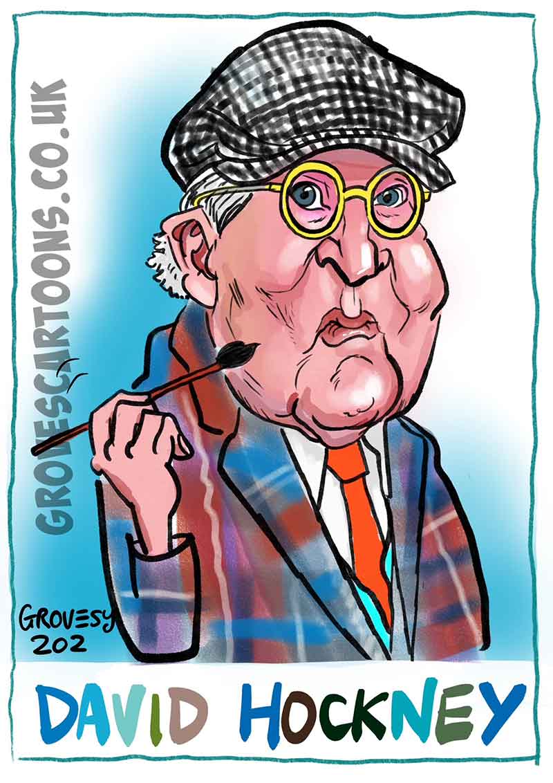 Partricia Routledge caricature