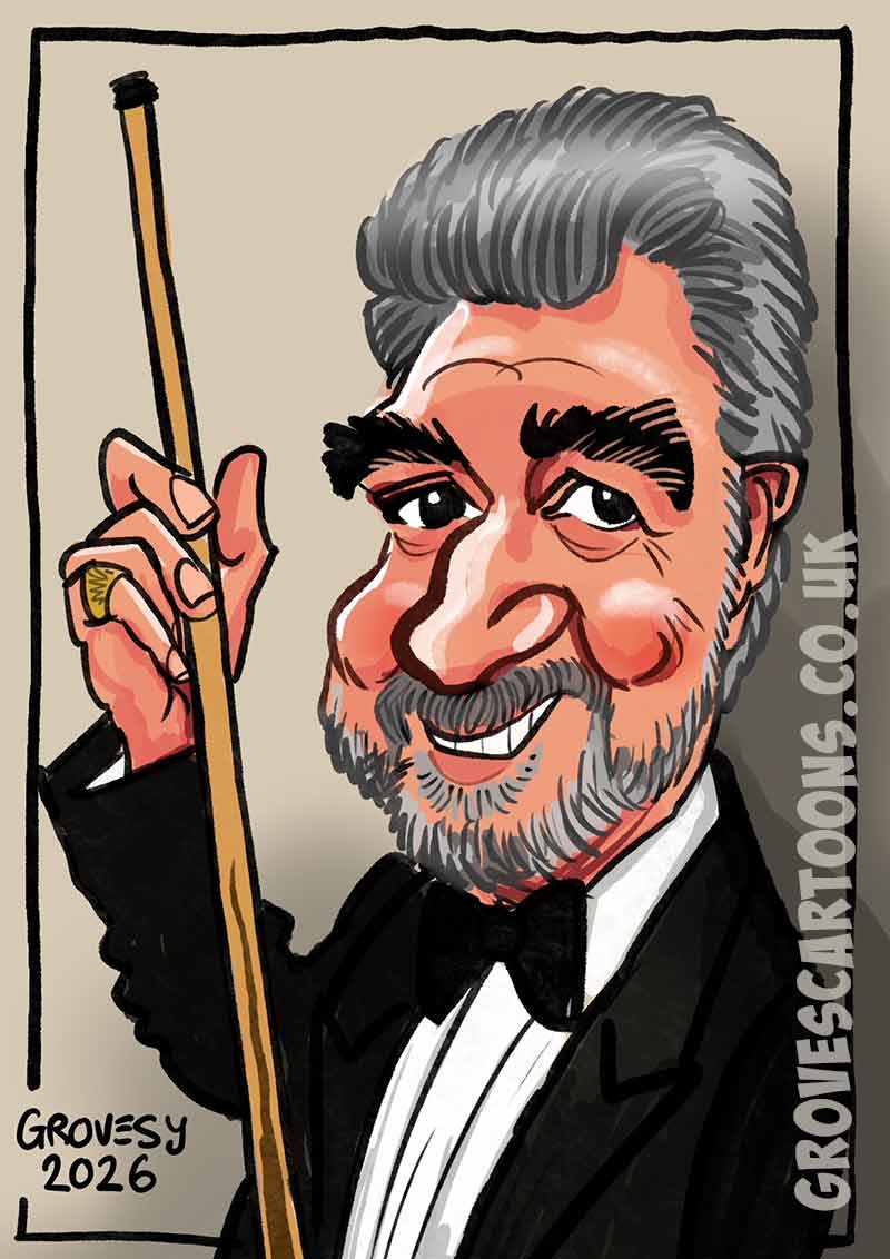 Partricia Routledge caricature