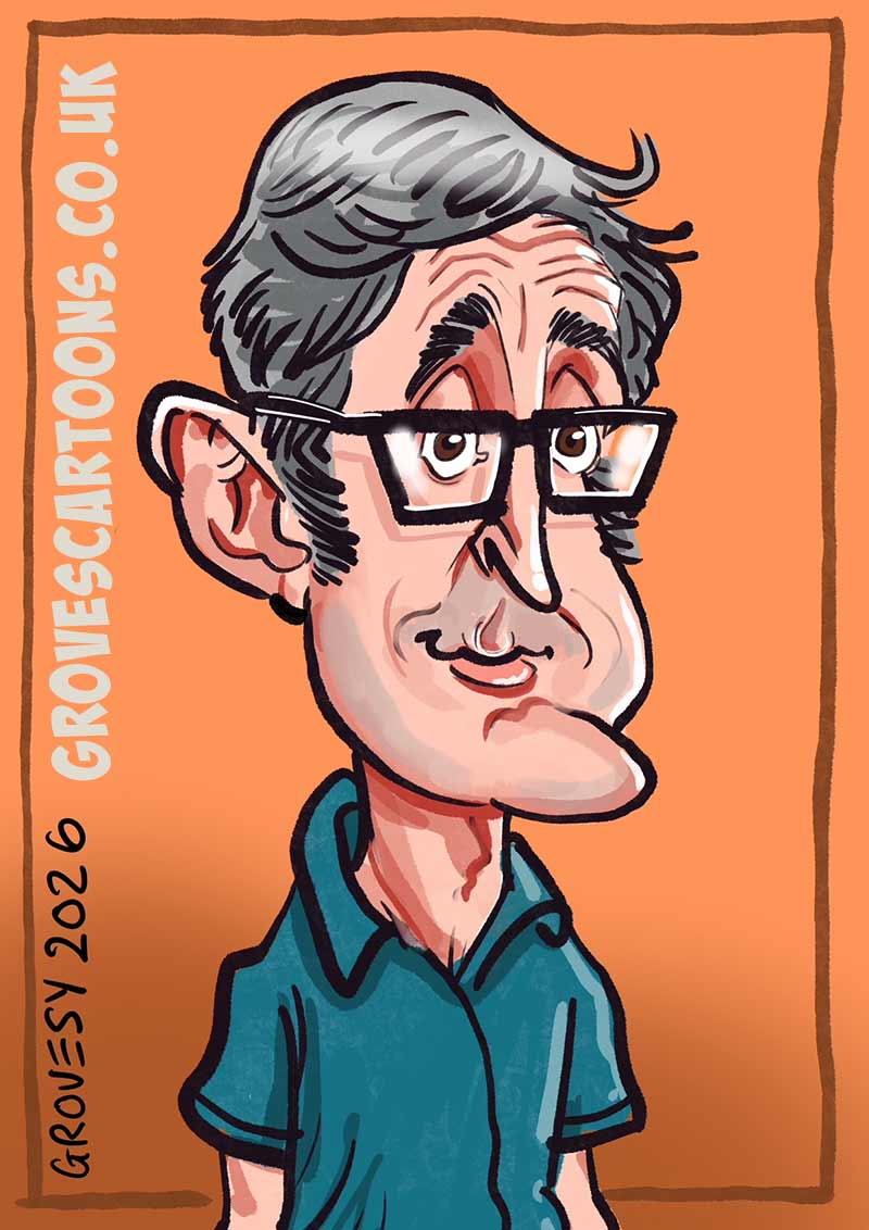 Partricia Routledge caricature