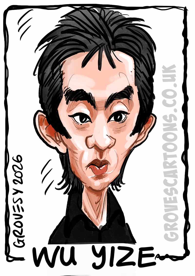 Partricia Routledge caricature